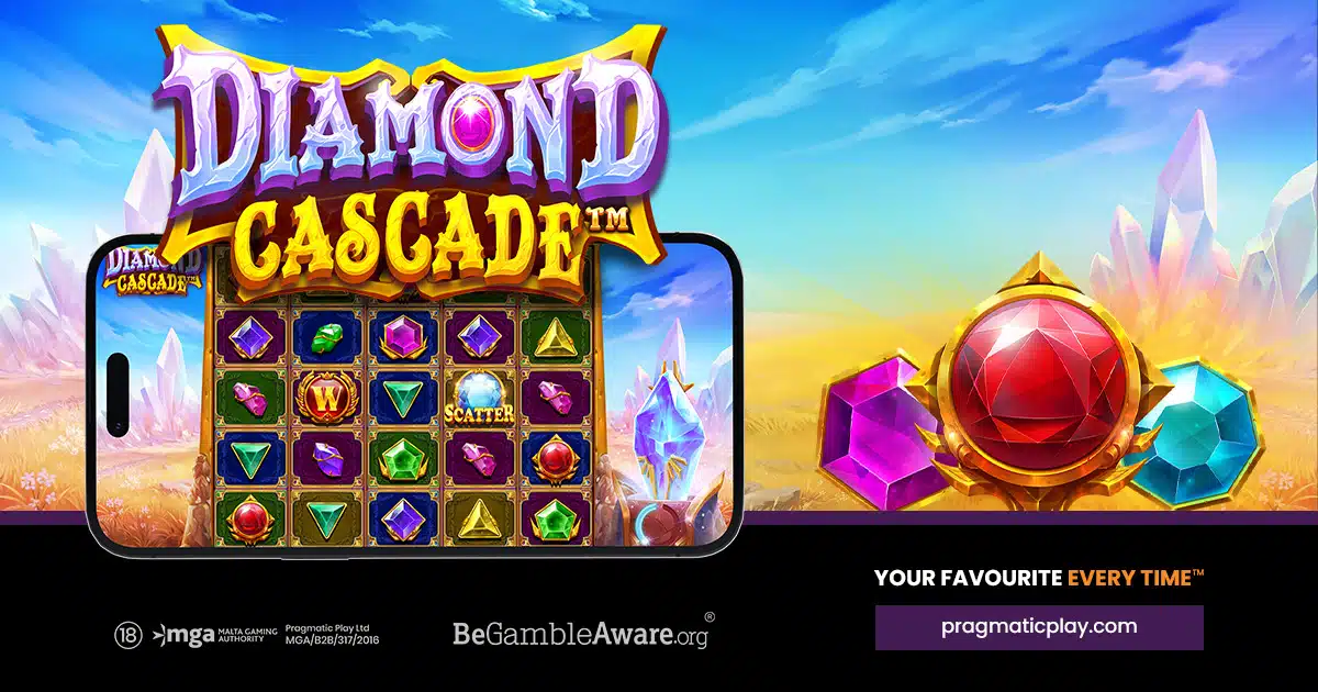 PRAGMATIC PLAY OFFERS UP SHINING CHANCES TO WIN WITH DIAMOND CASCADE™